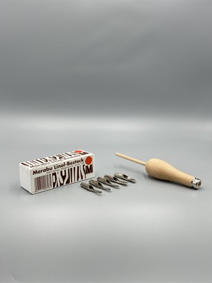 Marabu Linol Oyma Seti 5 Bıçak